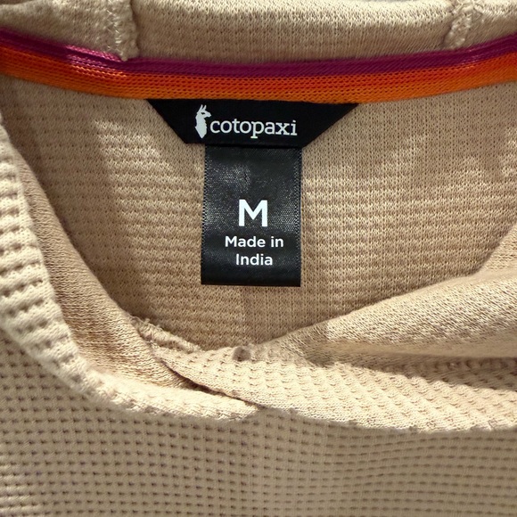 Cotopaxi Women's Atajo Waffle Hoodie - Size Medium - Picture 3 of 8